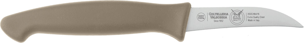 Curved parign knife cm. 7