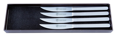 Steak knife set  4 pcs
